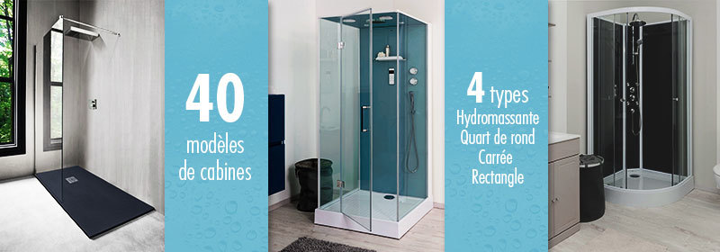 Cabines de douche intégrales